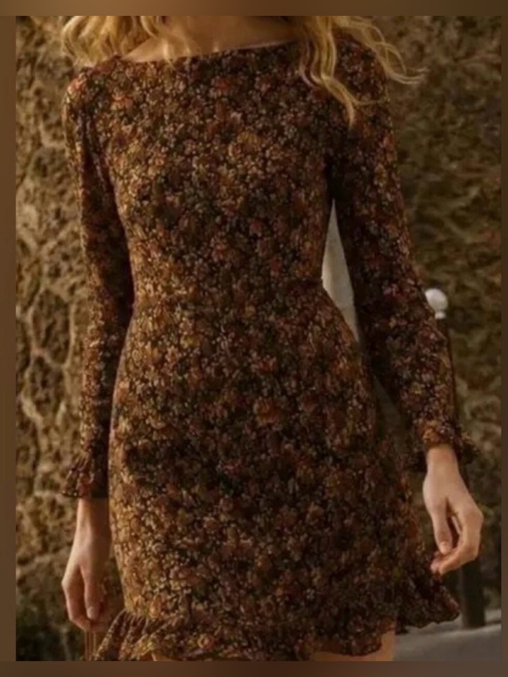 NWT Doen Cecillia fall floral dress